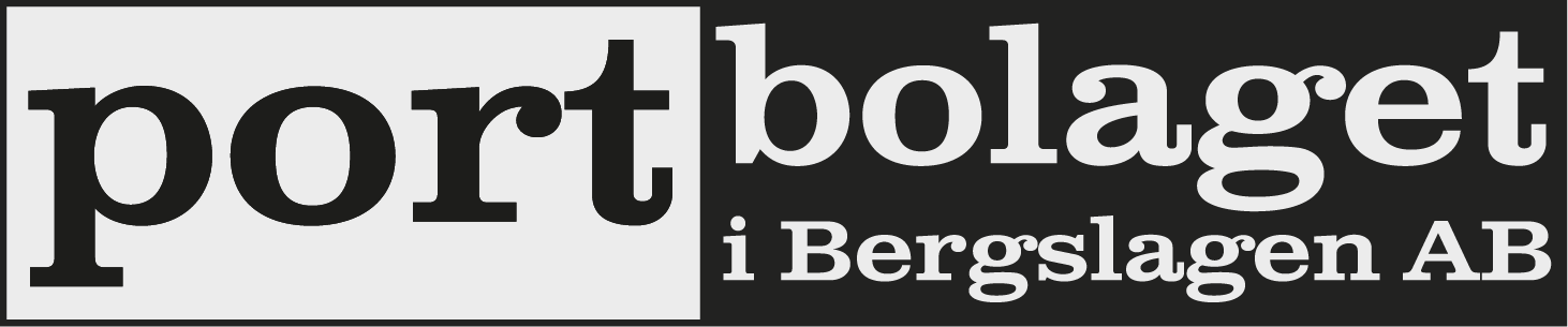 Logotyp för Portbolaget i Bergslagen AB